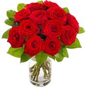 Bukiet 10 Róż czerwonych na Dzień Matki