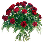Bukiet 18 Róż dostawa kwiatów poczta z kwiatowa przesyłka