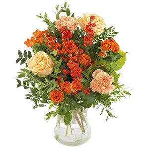 Bukiet Jesienny blask  - kwiaty z dostawą do domu pocztą lub kurierem - Polska i za granicę