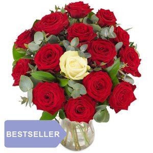 Bukiet Róż Ta jedyna  - róże z dostawą do domu pocztą lub kurierem - Polska i za granicę