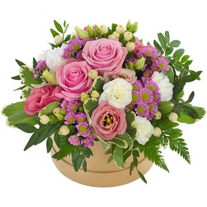Flower Box Dziękuję Ci Mamo   na Dzień Matki Квіти до дня матері