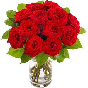 Walentynki Bukiet 13 Róż Czerwonych