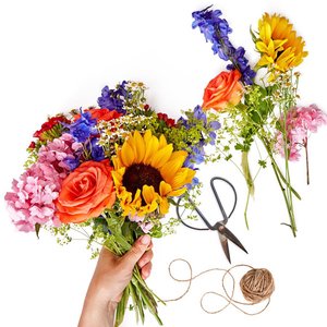 Wybór Florysty - Kolorowy  - kwiaty z dostawą do domu pocztą lub kurierem - Polska i za granicę